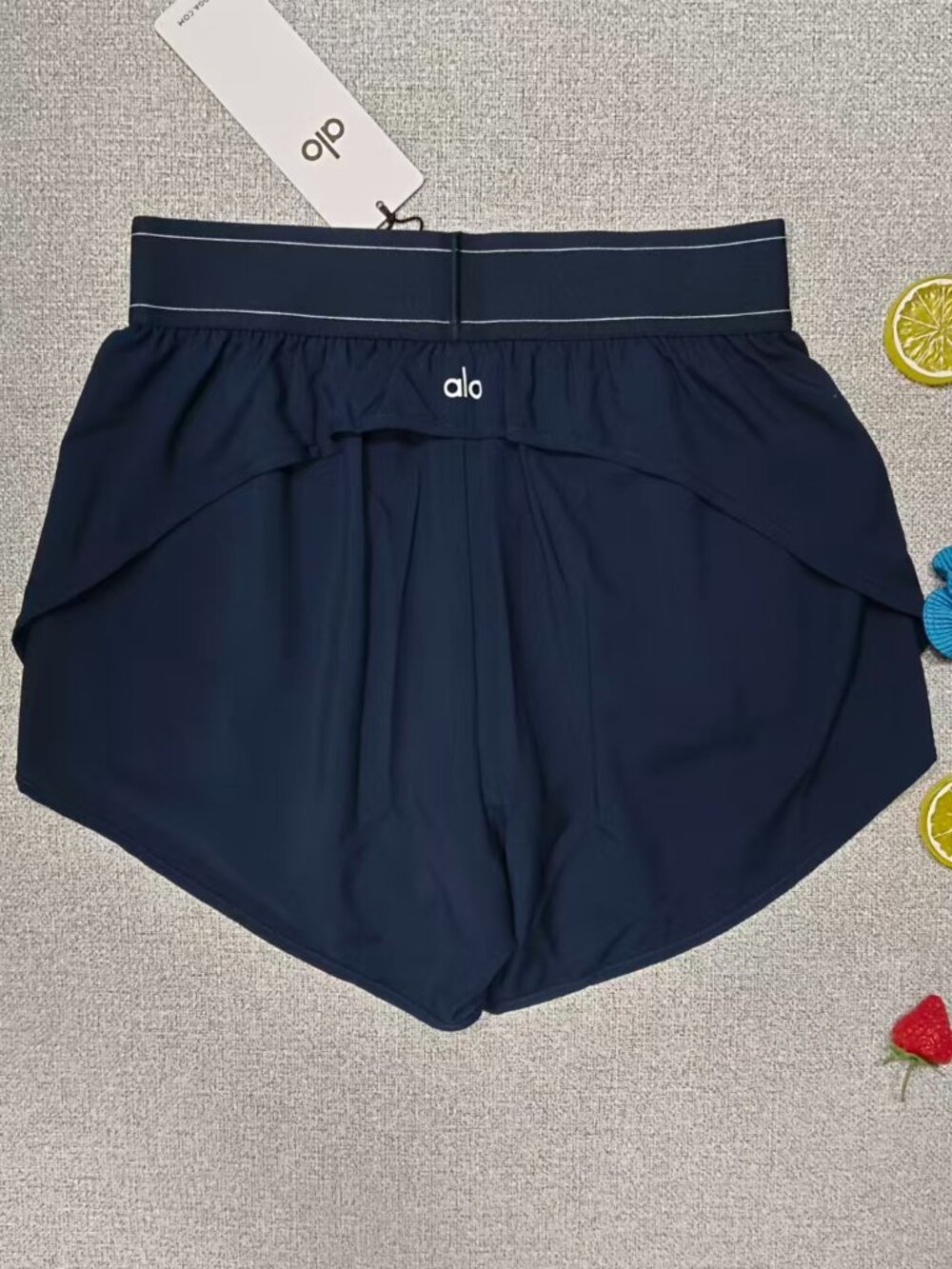 Navy Blue | ALO Yoga Match Point Short,Loose Fit,Built-In Liner,Everyday👧 - Picture 6 of 6
